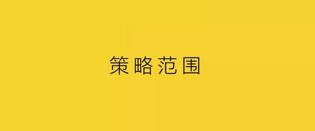 策略范圍