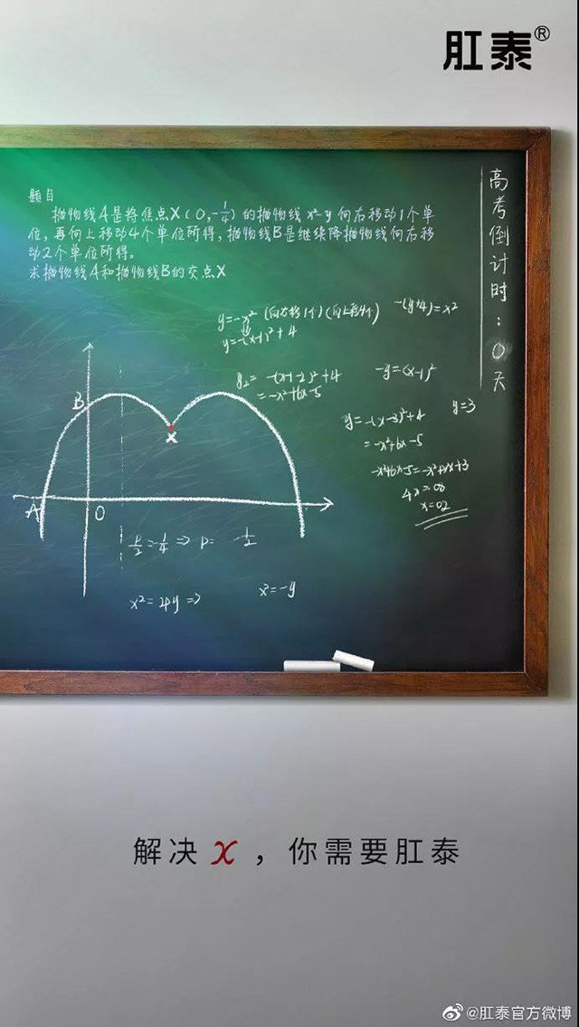 肛泰借勢高考事件